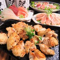 徳島ブランド肉の阿波牛・阿波尾鶏・阿波トントンなど肉料理がメインです。